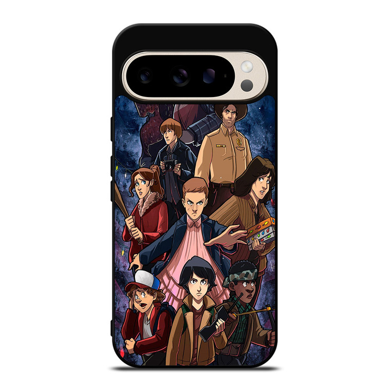 STRANGER THINGS ART Google Pixel 9 Pro Case
