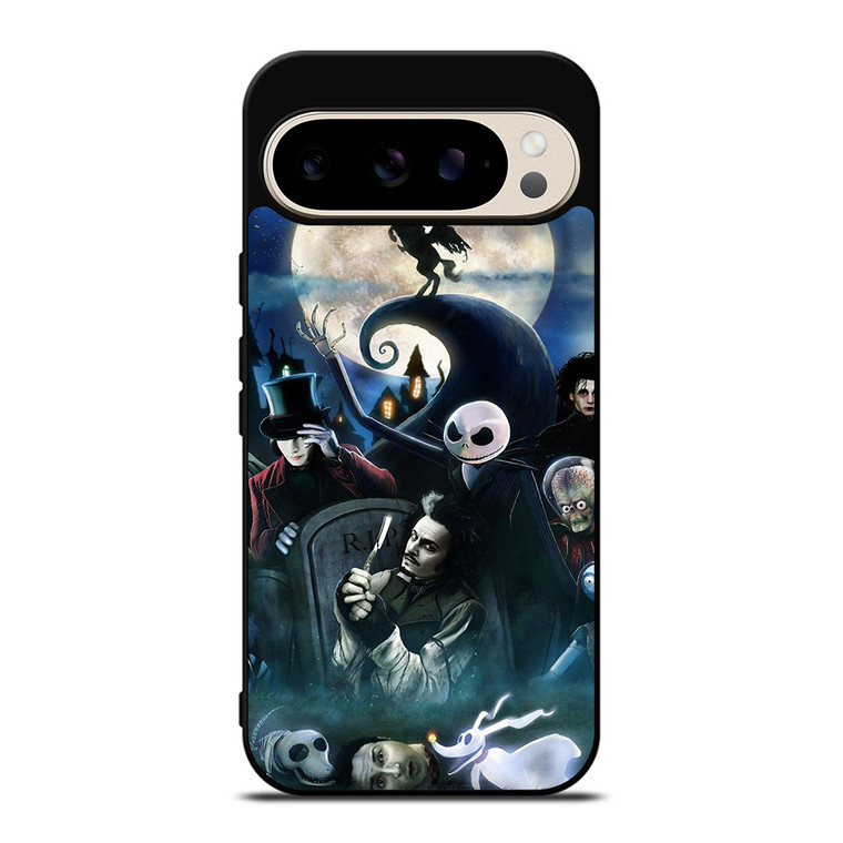 TIM BURTON MOVIES Google Pixel 9 Pro Case