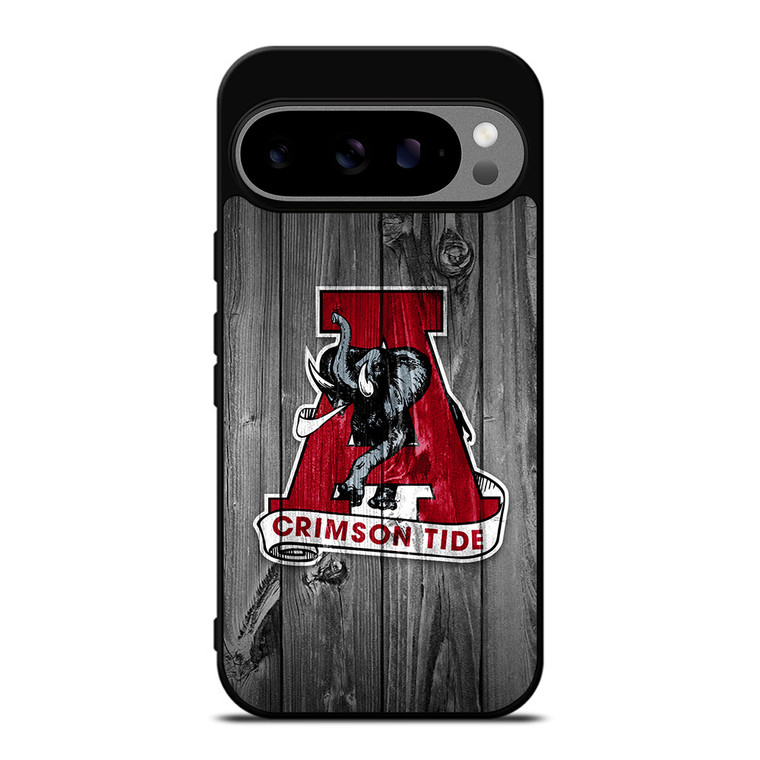 ALABAMA CRIMSON TIDE WOODEN Google Pixel 9 Pro XL Case