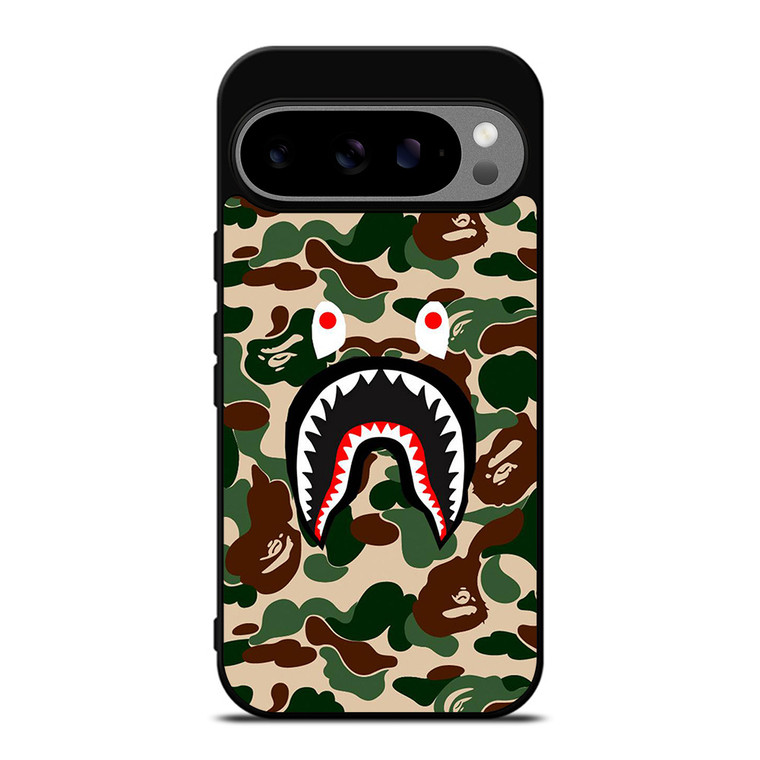 BAPE SHARK FACE CAMO Google Pixel 9 Pro XL Case