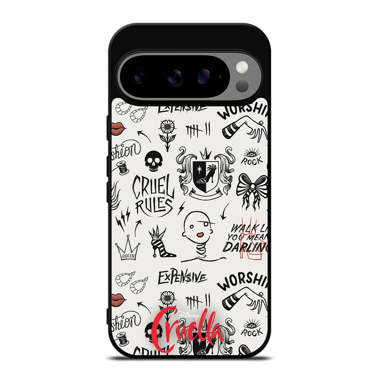 CRUELLA DISNEY PATTERN Google Pixel 9 Pro XL Case