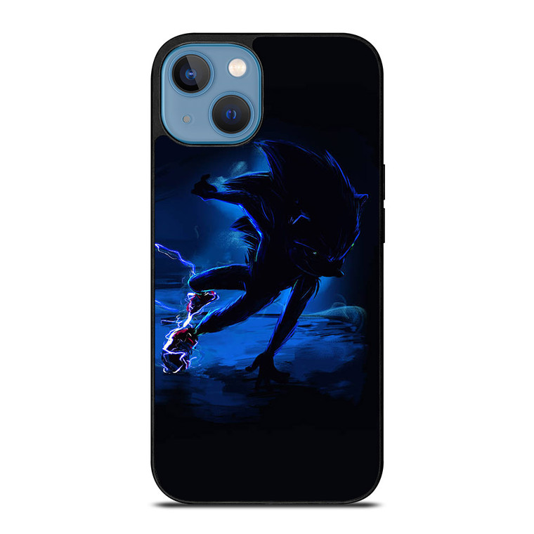 SONIC HEDGEHOG SILHOUETTE iPhone 13 Case