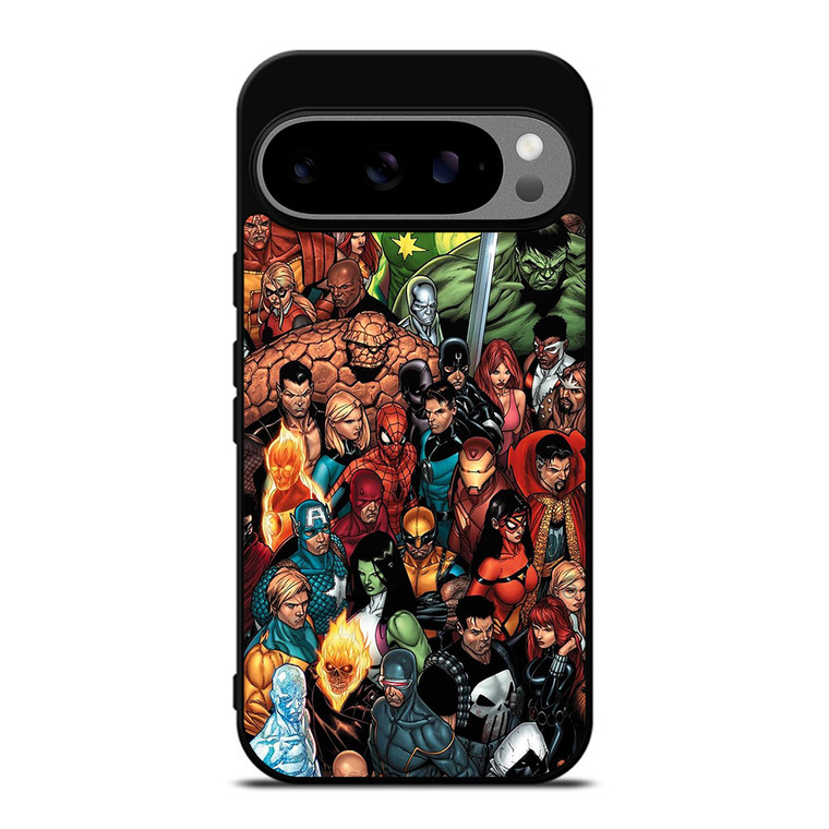 MARVEL COMICS CHARACTERS Google Pixel 9 Pro XL Case
