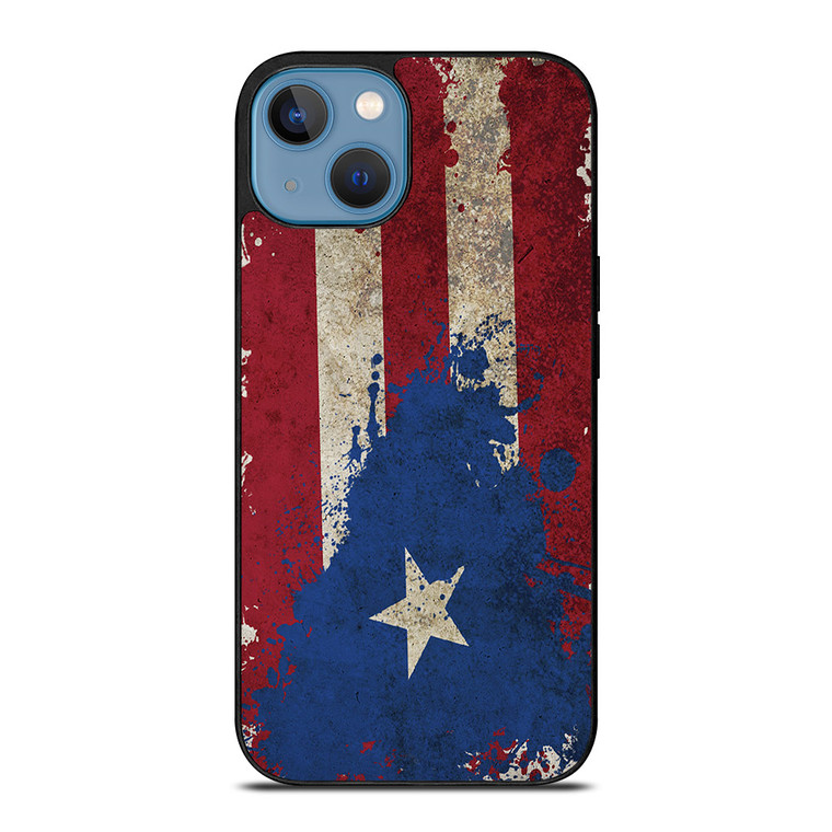 PUERTO RICO FLAG 2 iPhone 13 Case