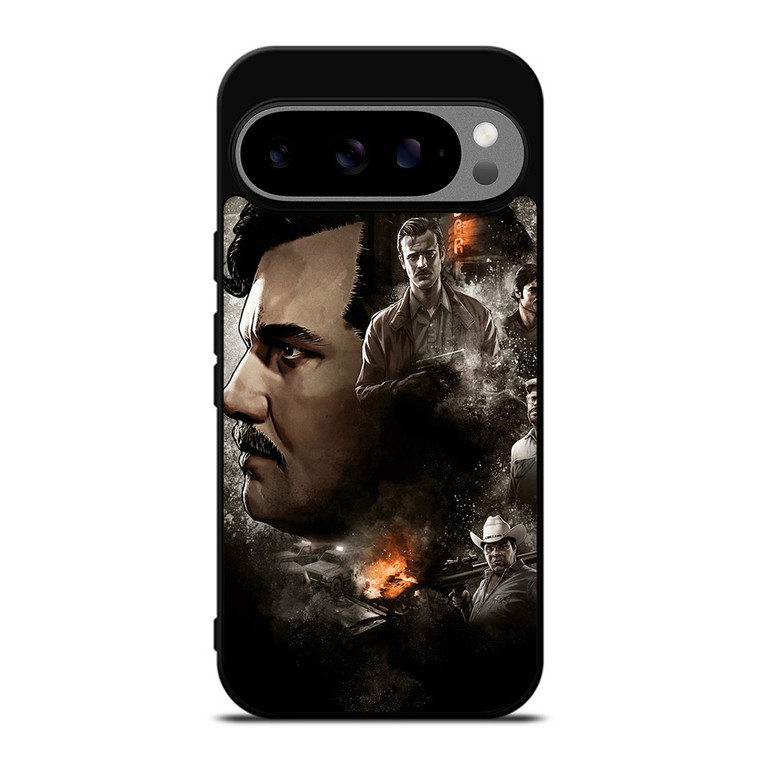 NARCOS CHARACTERS PABLO ESCOBAR Google Pixel 9 Pro XL Case