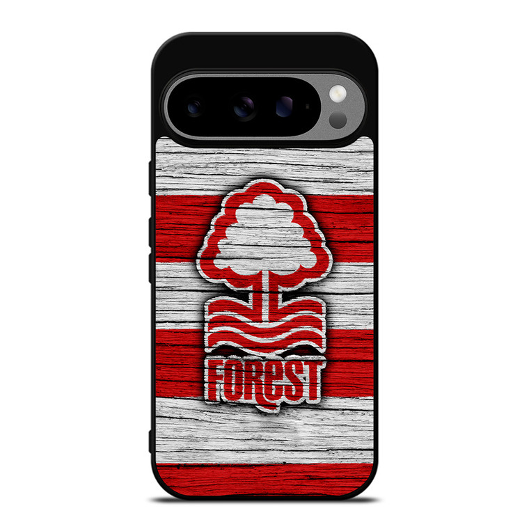NOTTINGHAM FOREST LOGO WOODEN Google Pixel 9 Pro XL Case