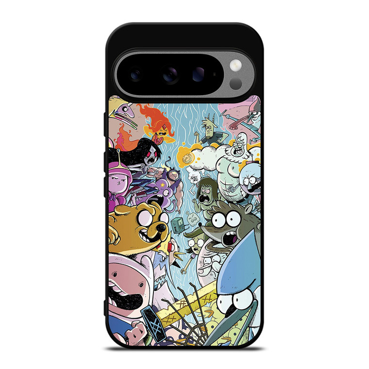 REGULAR SHOW CHARACTERS Google Pixel 9 Pro XL Case