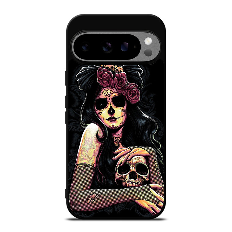 SUGAR SKULL GIRL Google Pixel 9 Pro XL Case