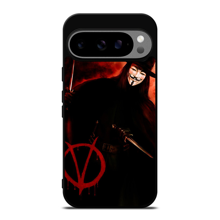 V FOR VENDETTA LOGO Google Pixel 9 Pro XL Case