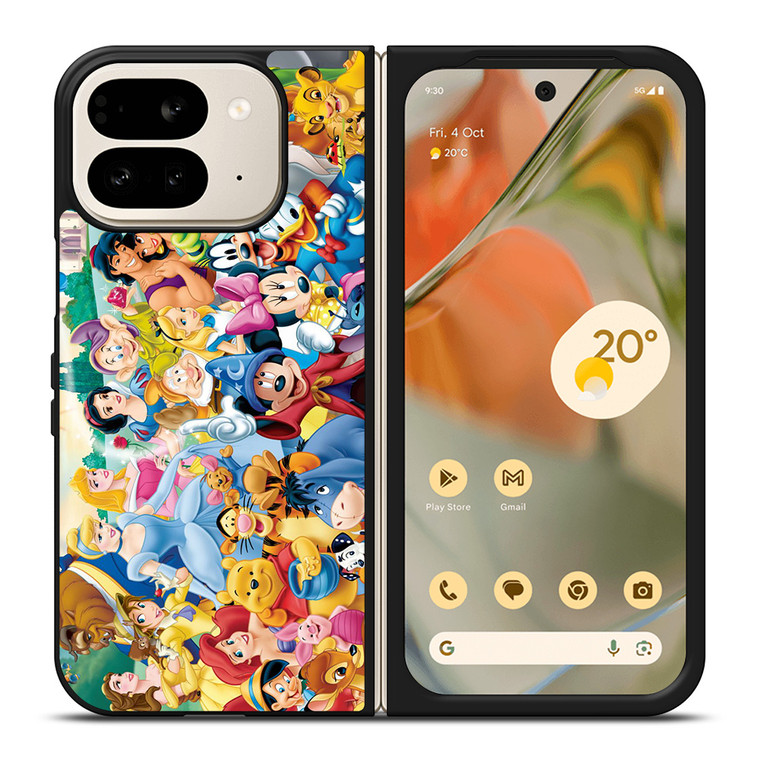 ALL DISNEY CHARACTERS 3 Google Pixel 9 Pro Fold Case