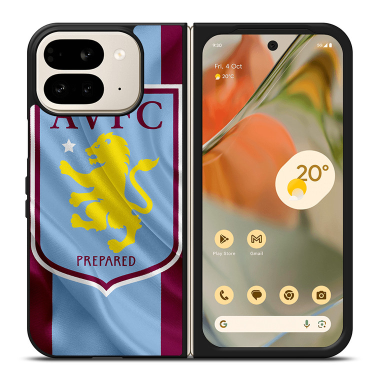 ASTON VILLA FC LOGO EPL Google Pixel 9 Pro Fold Case