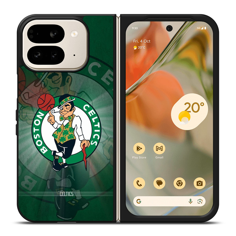BOSTON CELTICS LOGO 4 Google Pixel 9 Pro Fold Case