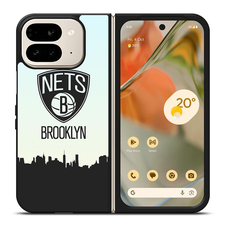BROOKLYN NETS LOGO Google Pixel 9 Pro Fold Case
