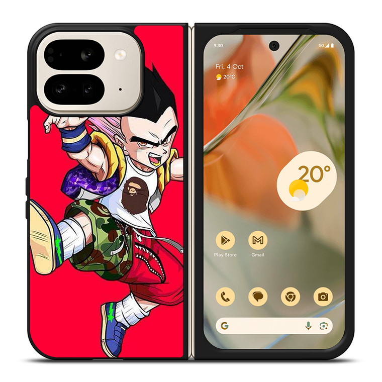 CAMO BAPE GOTENKS DRAGON BALL Google Pixel 9 Pro Fold Case CAMO BAPE GOTENKS DRAGON BALL Google Pixel 9 Pro Fold Case