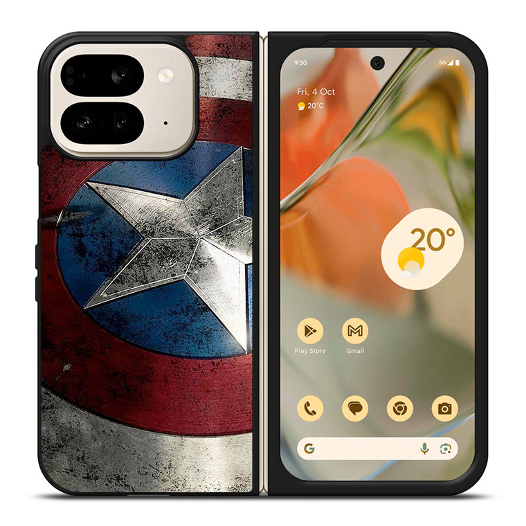 CAPTAIN AMERICA THE AVENGERS SHIELD Google Pixel 9 Pro Fold Case