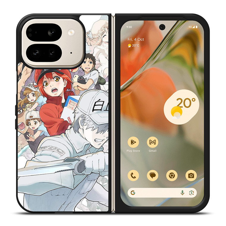 CELLS AT WORK CHARACTERS Google Pixel 9 Pro Fold Case