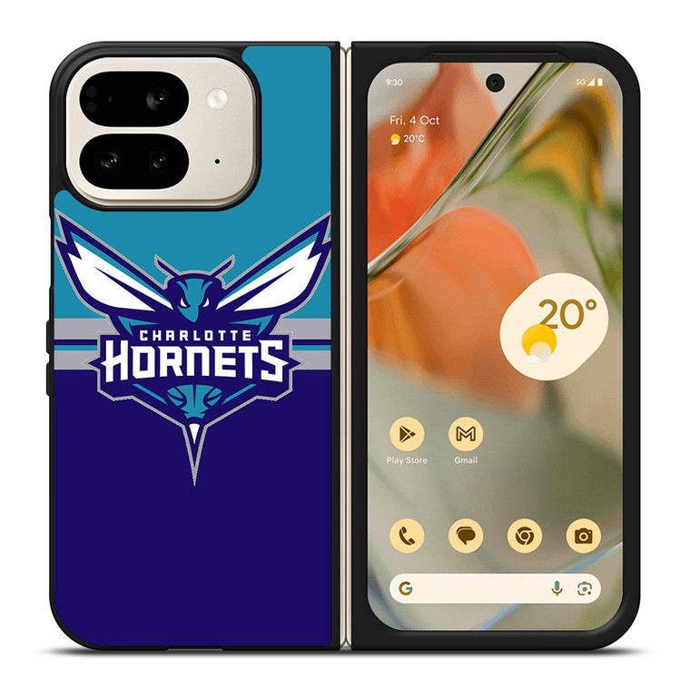 CHARLOTTE HORNETS LOGO 2 Google Pixel 9 Pro Fold Case