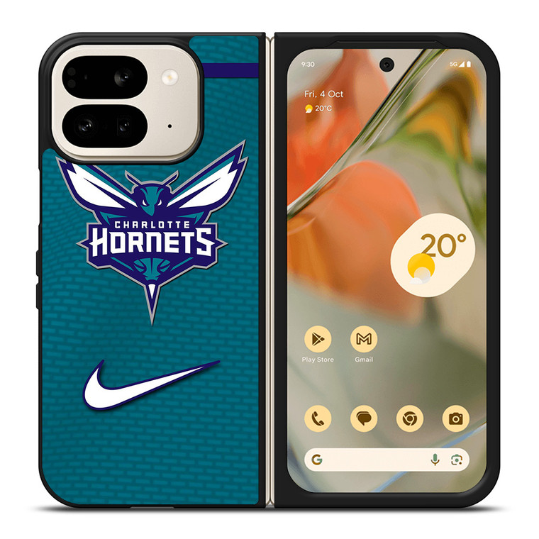 CHARLOTTE HORNETS LOGO 4 Google Pixel 9 Pro Fold Case
