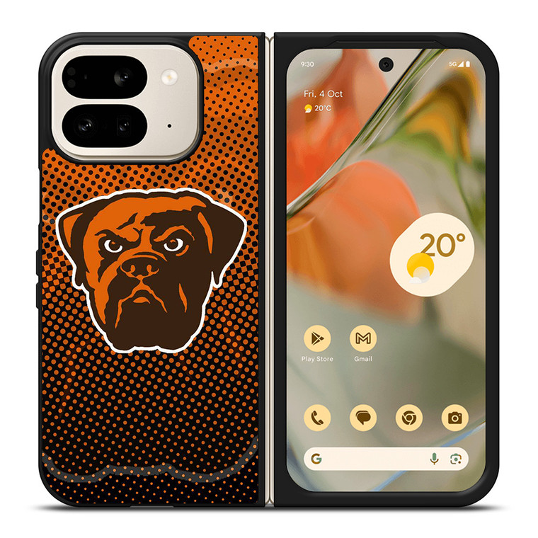 CLEVELAND BROWNS LOGO 3 Google Pixel 9 Pro Fold Case