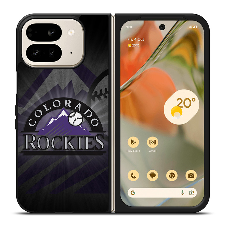 COLORADO ROCKIES LOGO Google Pixel 9 Pro Fold Case