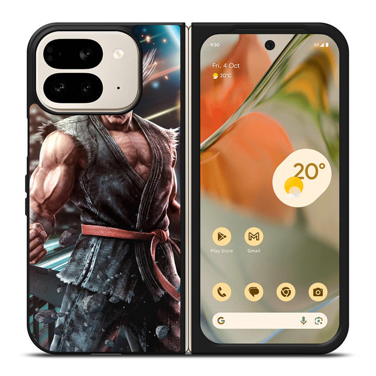 COOL HEIHACHI MISHIMA Google Pixel 9 Pro Fold Case COOL HEIHACHI MISHIMA Google Pixel 9 Pro Fold Case