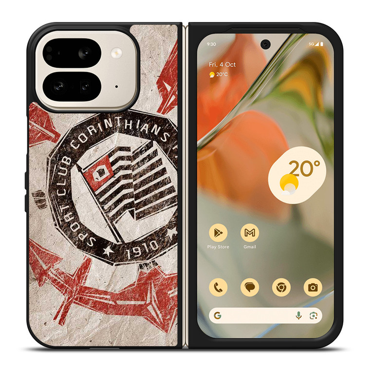 CORINTHIANS SC LOGO Google Pixel 9 Pro Fold Case