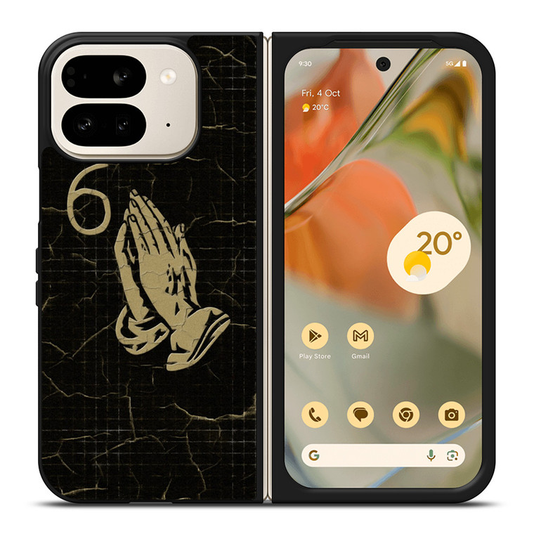 DRAKE PRAYING HANDS Google Pixel 9 Pro Fold Case