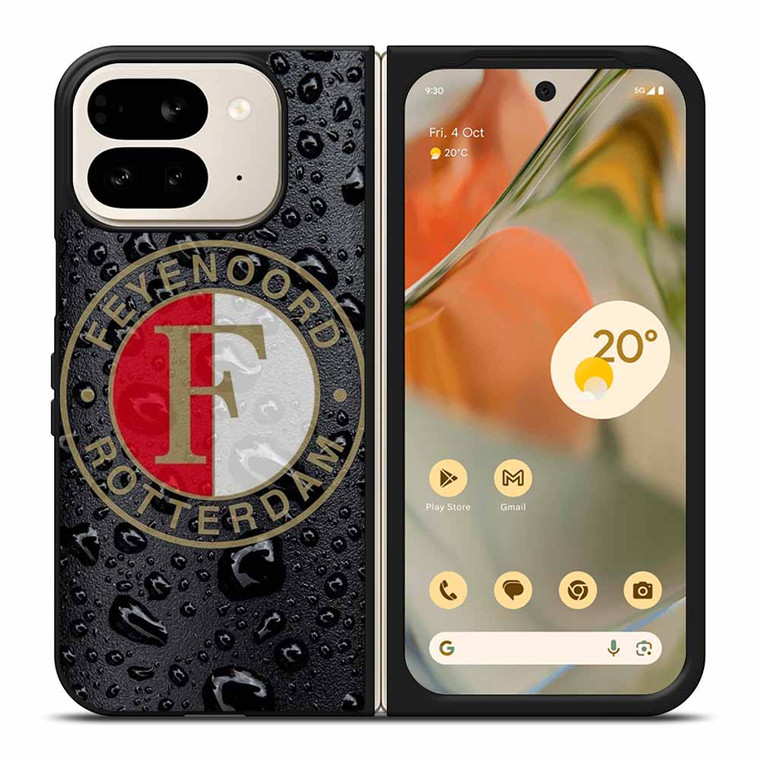 FEYENOORD ROTTERDAM WET LOGO Google Pixel 9 Pro Fold Case