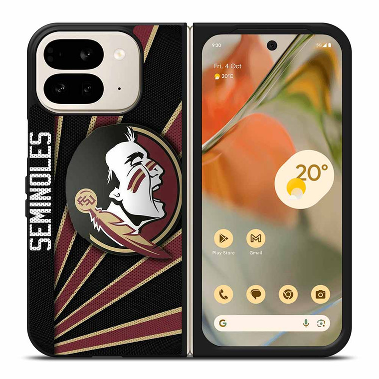 FLORIDA STATE SEMINOLES FSU LOGO 3 Google Pixel 9 Pro Fold Case