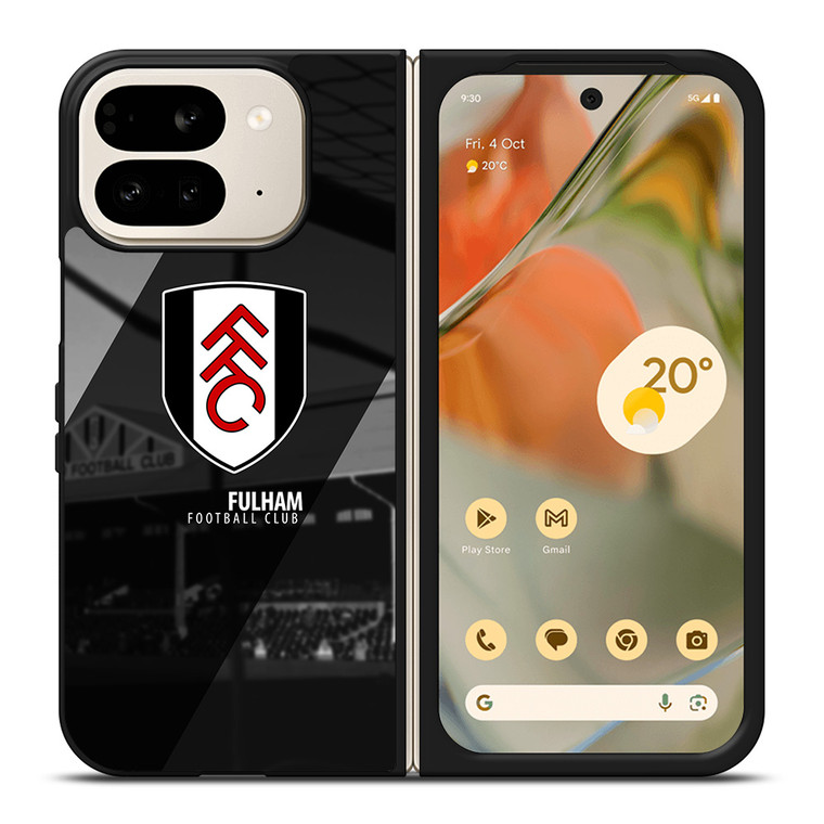 FULHAM FOOTBALL CLUB LOGO Google Pixel 9 Pro Fold Case FULHAM FOOTBALL CLUB LOGO Google Pixel 9 Pro Fold Case