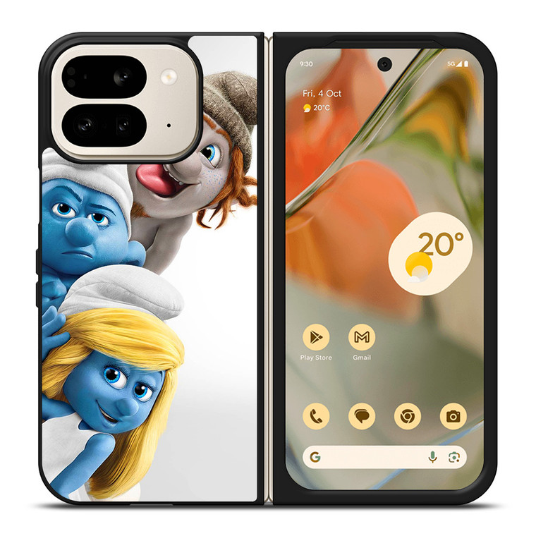 FUNNY MOVIE THE SMURF Google Pixel 9 Pro Fold Case FUNNY MOVIE THE SMURF Google Pixel 9 Pro Fold Case
