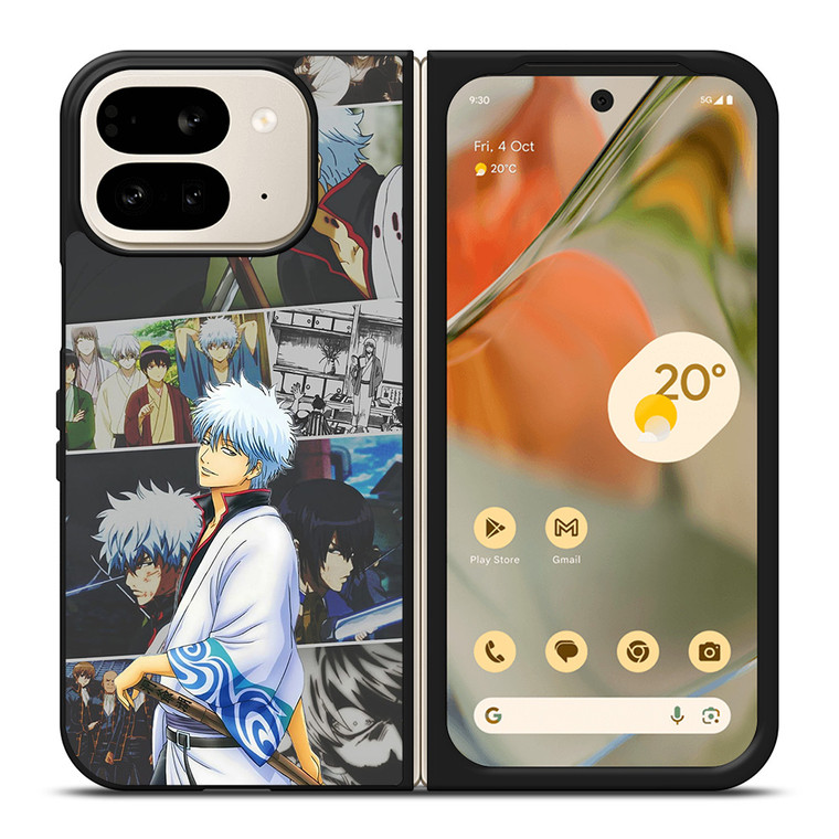 GINTAMA SAKATA GINTOKI COLLAGE Google Pixel 9 Pro Fold Case GINTAMA SAKATA GINTOKI COLLAGE Google Pixel 9 Pro Fold Case