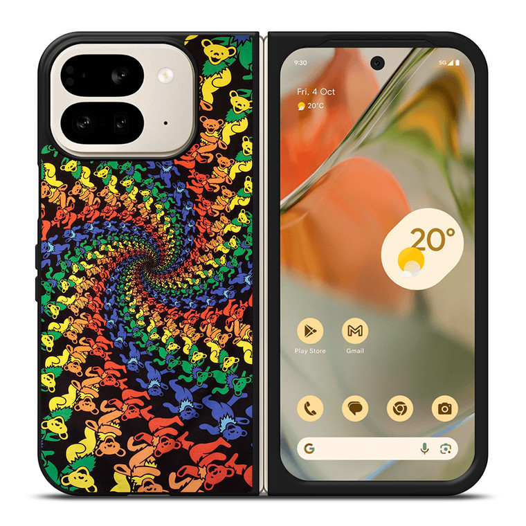 GRATEFUL DEAD BEARS Google Pixel 9 Pro Fold Case GRATEFUL DEAD BEARS Google Pixel 9 Pro Fold Case