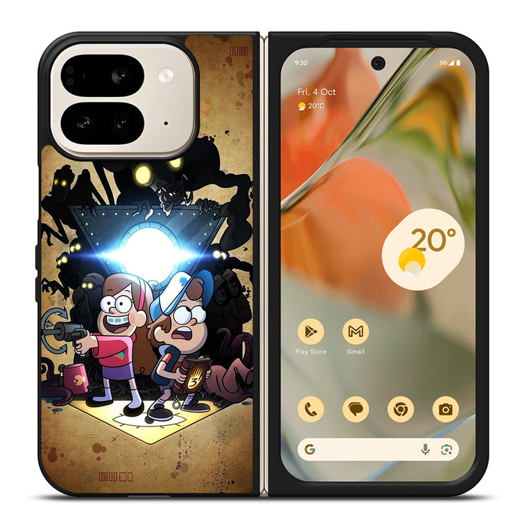 GRAVITY FALLS CARTOON Google Pixel 9 Pro Fold Case GRAVITY FALLS CARTOON Google Pixel 9 Pro Fold Case