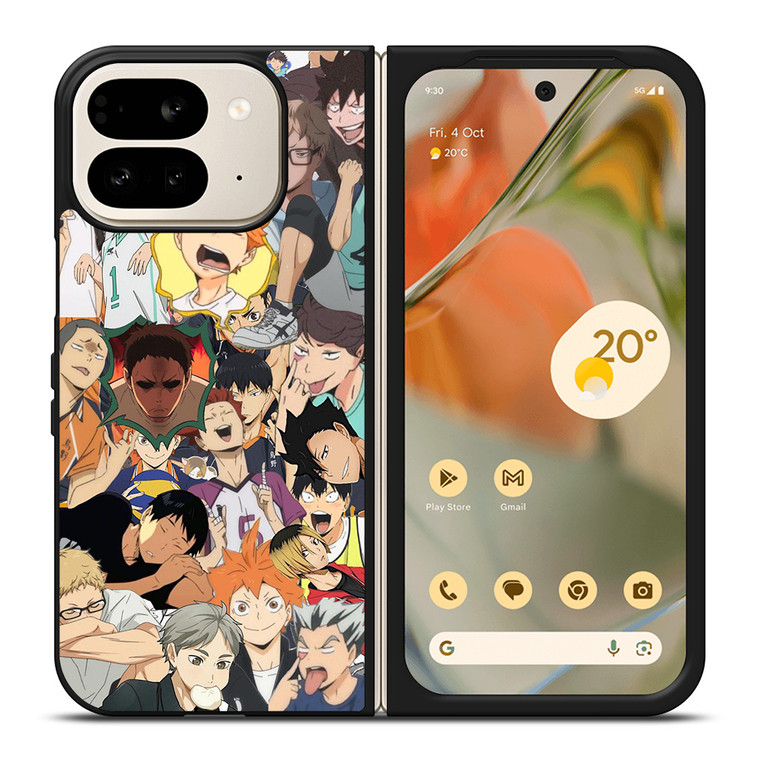 HAIKYUU CHARACTERS Google Pixel 9 Pro Fold Case HAIKYUU CHARACTERS Google Pixel 9 Pro Fold Case
