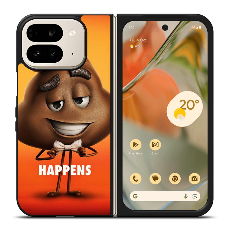 HAPPENS THE EMOJI MOVIE Google Pixel 9 Pro Fold Case HAPPENS THE EMOJI MOVIE Google Pixel 9 Pro Fold Case