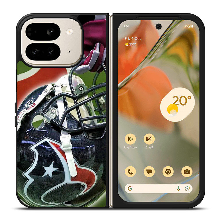 HOUSTON TEXANS HELMET 2 Google Pixel 9 Pro Fold Case HOUSTON TEXANS HELMET 2 Google Pixel 9 Pro Fold Case