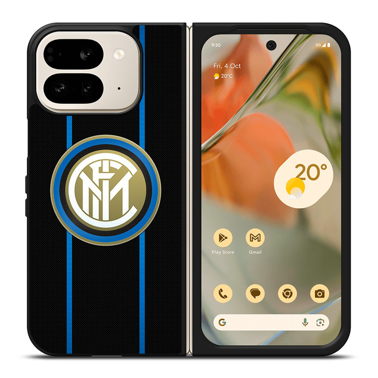 INTER MILAN LOGO 2 Google Pixel 9 Pro Fold Case INTER MILAN LOGO 2 Google Pixel 9 Pro Fold Case