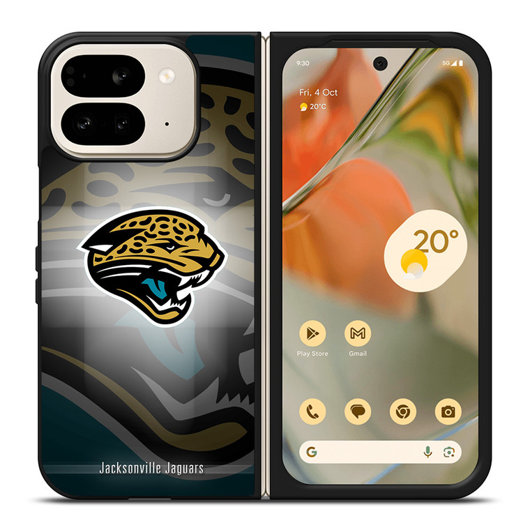 JACKSONVILLE JAGUARS Google Pixel 9 Pro Fold Case JACKSONVILLE JAGUARS Google Pixel 9 Pro Fold Case