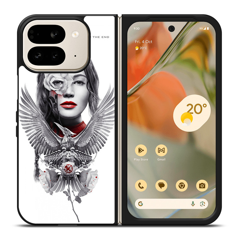 JENNIFER LAWRENCE HUNGER GAME Google Pixel 9 Pro Fold Case JENNIFER LAWRENCE HUNGER GAME Google Pixel 9 Pro Fold Case