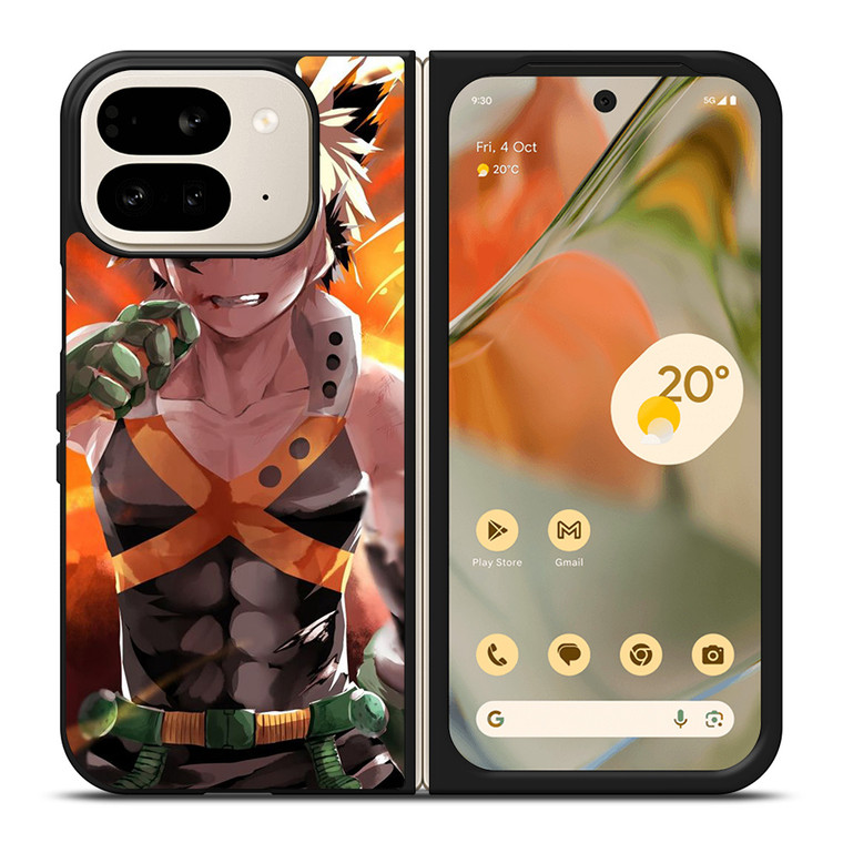KATSUKI BAKUGO ART ANIME Google Pixel 9 Pro Fold Case KATSUKI BAKUGO ART ANIME Google Pixel 9 Pro Fold Case