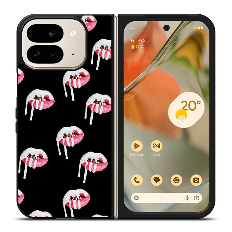 KYLIE LIPS COLLAGE Google Pixel 9 Pro Fold Case