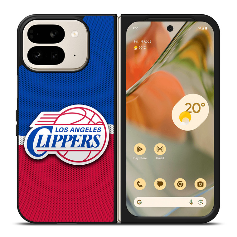 LOS ANGELES CLIPPERS LOGO 2 Google Pixel 9 Pro Fold Case