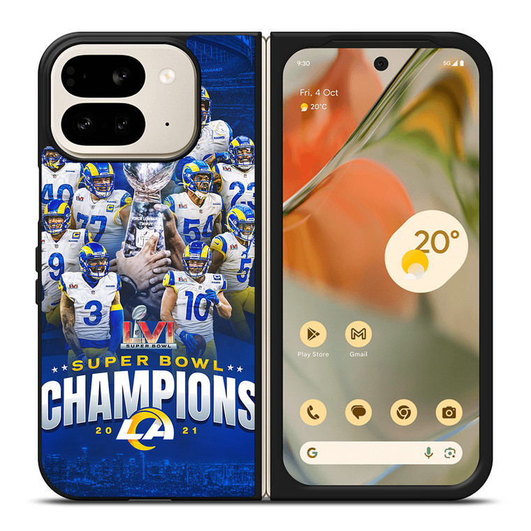 LOS ANGELES RAMS CHAMPIONS Google Pixel 9 Pro Fold Case