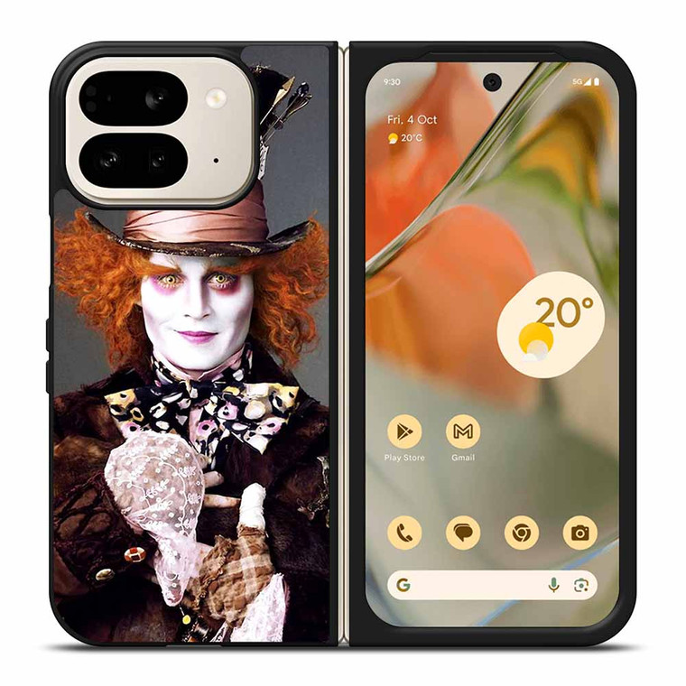 MAD HATTER ALICE IN WONDERLAND Google Pixel 9 Pro Fold Case