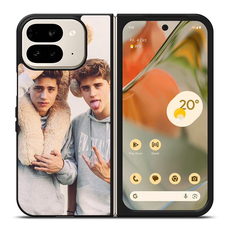 MARTINEZ TWINS TEDDY BEAR Google Pixel 9 Pro Fold Case