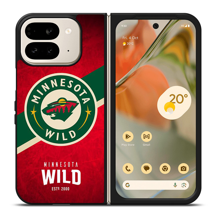 MINNESOTA WILD LOGO 2 Google Pixel 9 Pro Fold Case