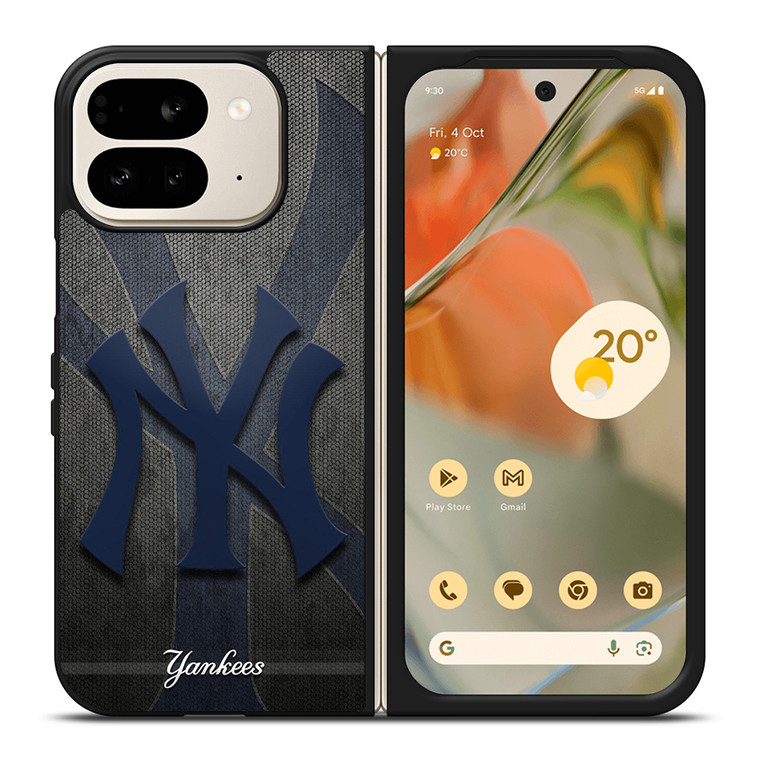 NEW YORK YANKEES LOGO MLB 4 Google Pixel 9 Pro Fold Case