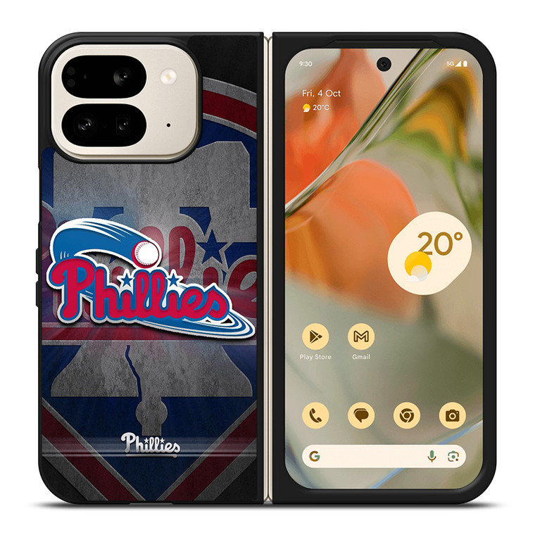PHILADELPHIA PHILLIES LOGO 4 Google Pixel 9 Pro Fold Case