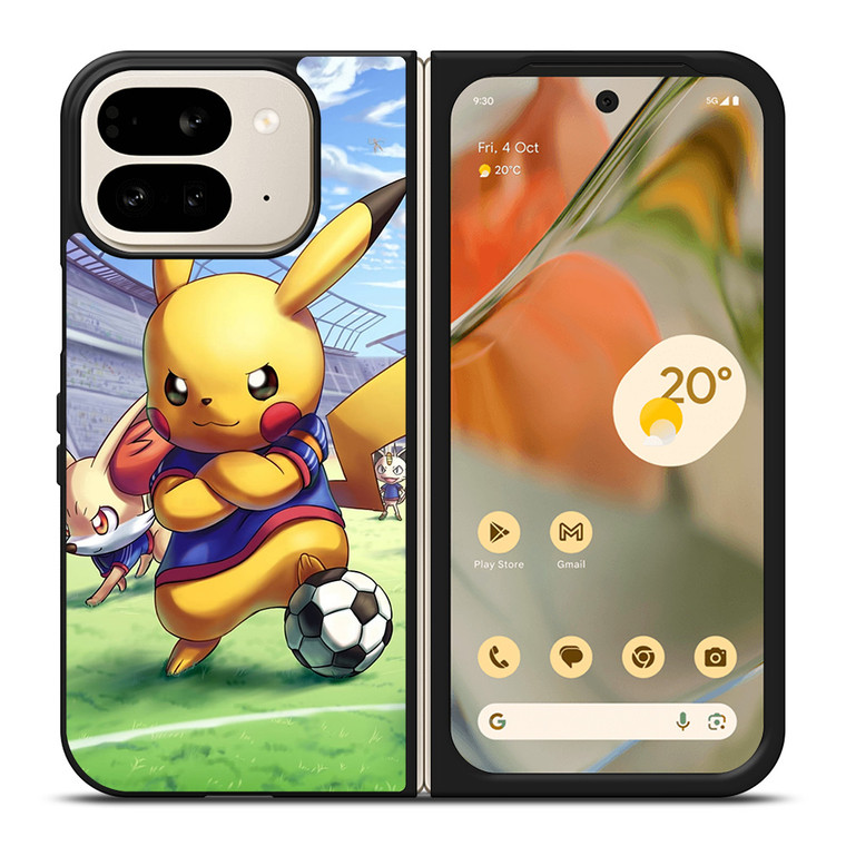 PIKACHU POKEMON SOCCER Google Pixel 9 Pro Fold Case